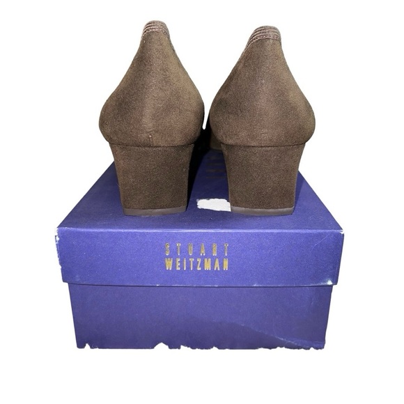 Stuart Weitzman Fairfield Brown Ultra Suede - 10.5 - Picture 5 of 9